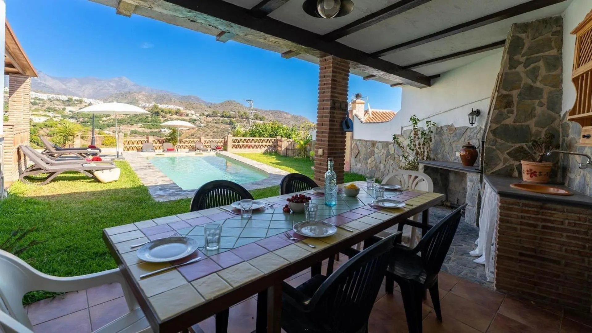 Ferienhaus Mit Privatpool Fuer 8 Personen Ca 110 Qm In Frigiliana, Andalusien Costa Del Sol 0*, Frigiliana Spain