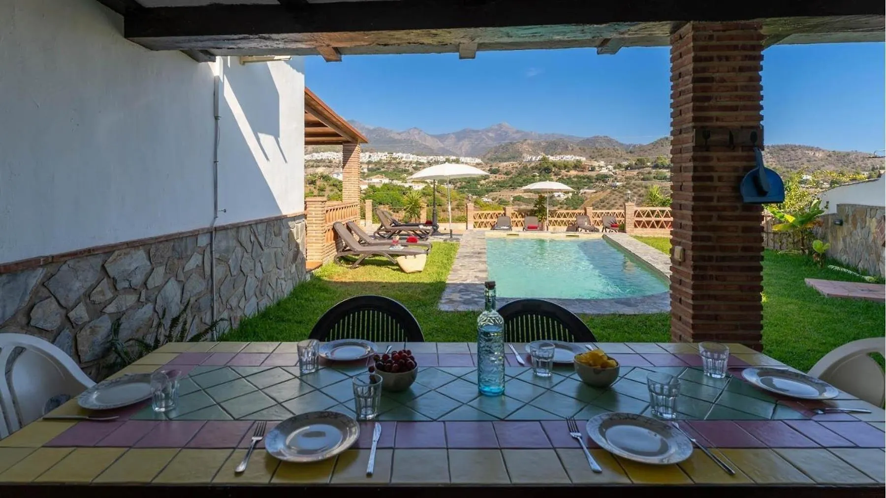 Ferienhaus Mit Privatpool Fuer 8 Personen Ca 110 Qm In Frigiliana, Andalusien Costa Del Sol Frigiliana